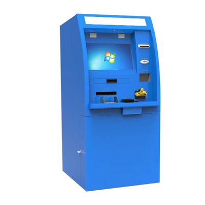 एटीएम कियोस्क विदेशी मुद्रा विनिमय मशीन नकद स्वीकर्ता और औषधि के साथ