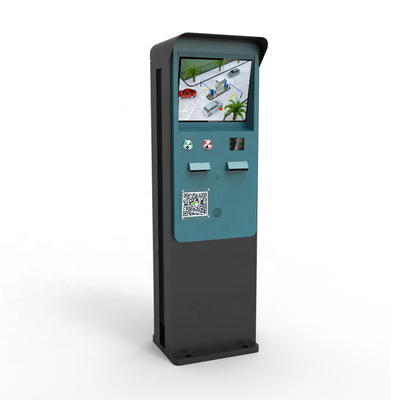 सोलर एंड्रॉइड ऑटोमैटिक टिकट वेंडिंग मशीन पार्किंग लॉट टिकट डिस्पेंसर