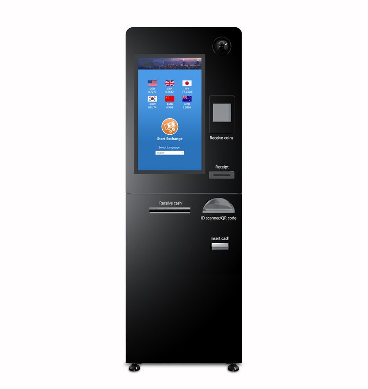 एयरपोर्ट स्वचालित विदेशी मुद्रा विनिमय मशीन बैंक एटीएम मशीन